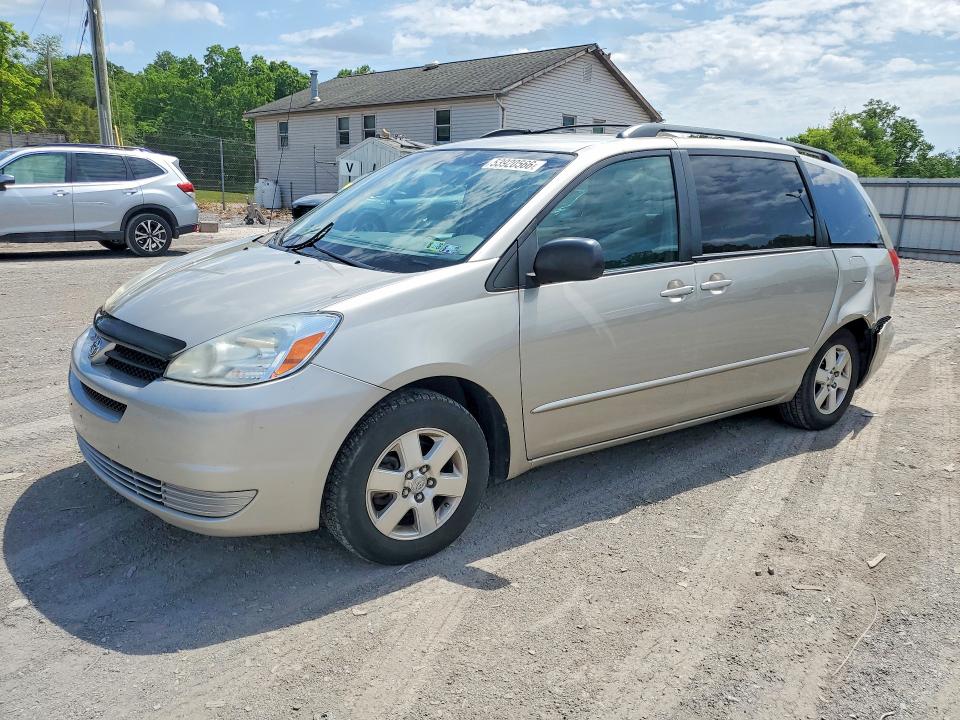2005 Toyt Sienna VIN 5TDZA23C55S293713 COPART salvage auction — REAR END, PA - CERTIFICATE OF SALVAGE, sold $175 on 2026-07-30 (photo 1)