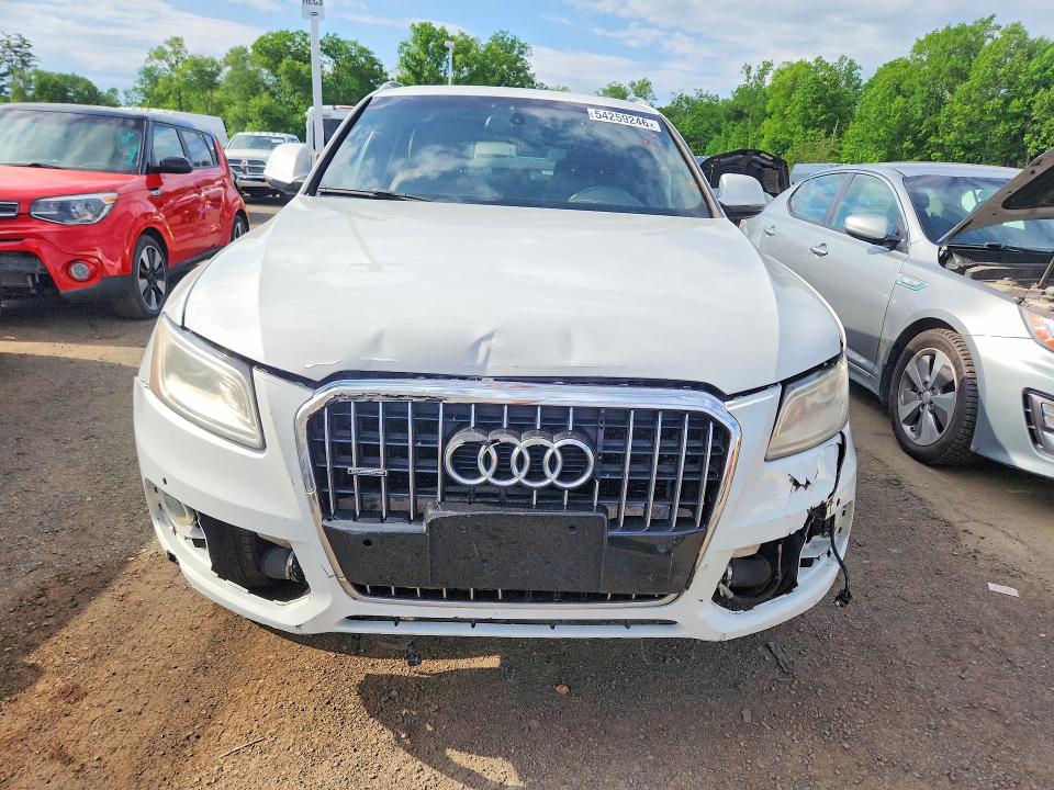 2014 Audi Q5 VIN WA1LFAFP4EA004487 COPART salvage auction — FRONT END, Ma - Certificate Of Title, sold $2,150 on 2026-07-16 (photo 5)