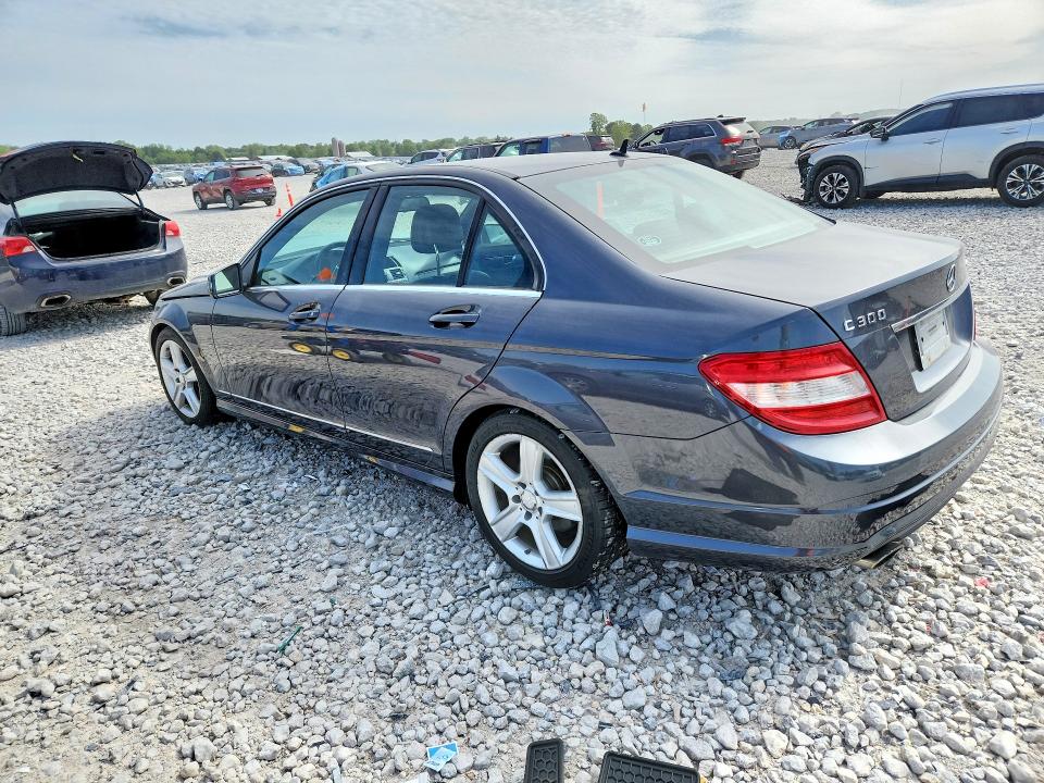 2011 Mercedes-benz C class VIN WDDGF8BB0BR137809 COPART salvage auction — FRONT END, Mi - Certificate Of Title, sold $800 on 2026-07-16 (photo 2)