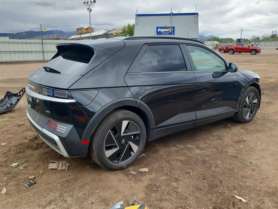 2025 Hyundai Ioniq VIN 7YAKNDDC0SY040890 COPART salvage auction — FRONT END, Co - Salvage Title, sold $13,900 on 2026-07-22 (photo 3)