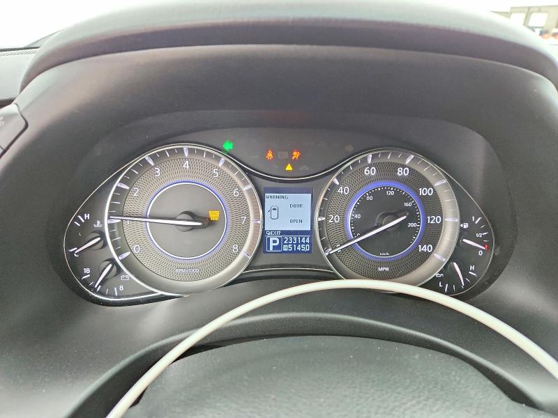 2012 Infiniti Qx56 VIN JN8AZ2NE3C9018216 COPART salvage auction — REAR END, Tx - Salvage Vehicle Title, sold $175 on 2026-07-23 (photo 9)