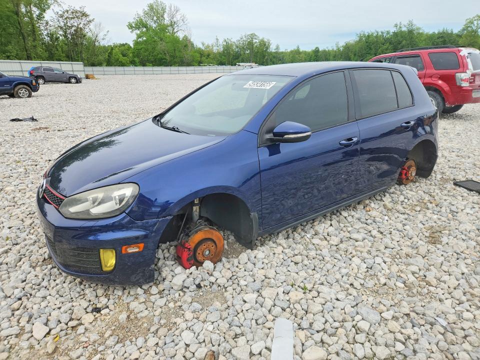 2011 Volkswagen Gti VIN WVWHV7AJ4BW039632 COPART salvage auction — FRONT END, Wv - Certificate Of Title, sold $90 on 2026-07-21 (photo 1)