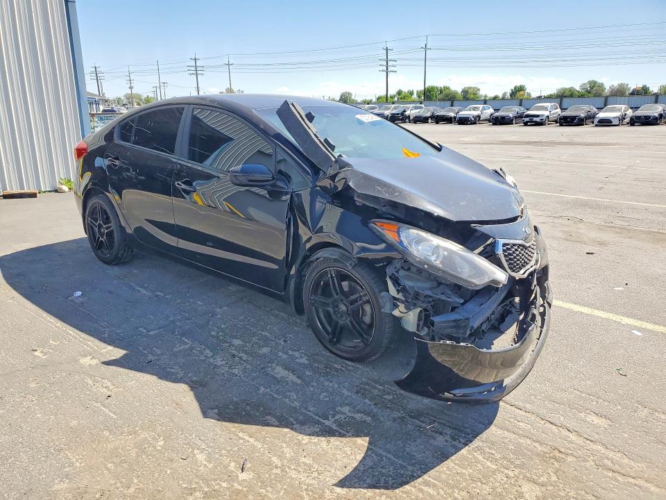 2014 Kia Forte VIN KNAFK4A64E5156743 COPART salvage auction — FRONT END, ID - SALVAGE CERTIFICATE OF TITLE, sold $90 on 2026-07-09 (photo 4)