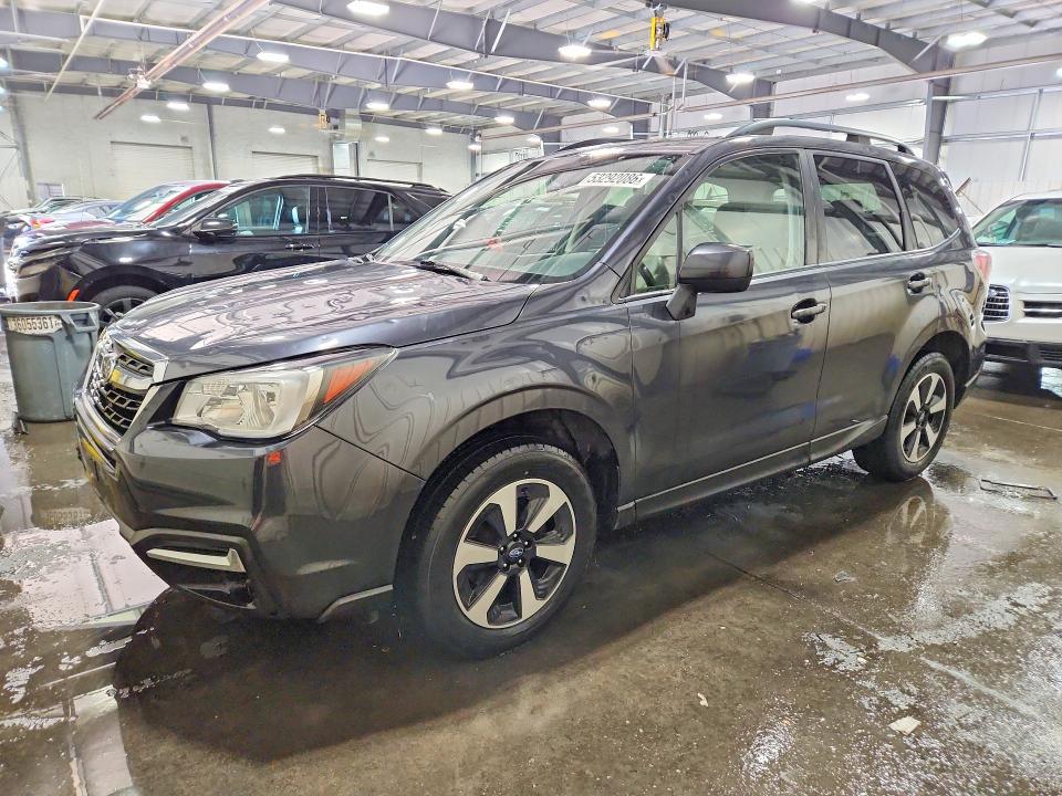 2017 Subaru Forester VIN JF2SJAEC5HH407051 COPART salvage auction — HAIL, Mn - Cert Of Title-Salvage, sold $4,050 on 2026-07-07 (photo 1)