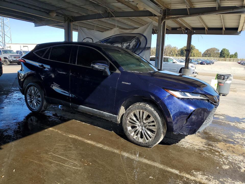 2021 Toyota Venza VIN JTEAAAAH8MJ024442 COPART salvage auction — FRONT END, CA - CERTIFICATE OF TITLE, sold $15,000 on 2026-07-09 (photo 4)