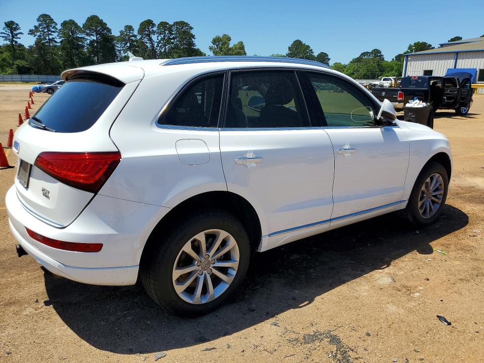 2016 Audi Q5 VIN WA1L2AFP7GA126999 COPART salvage auction — WATER/FLOOD, Tx - Salvage Title-Flood Damage, sold $4,173 on 2026-07-15 (photo 3)