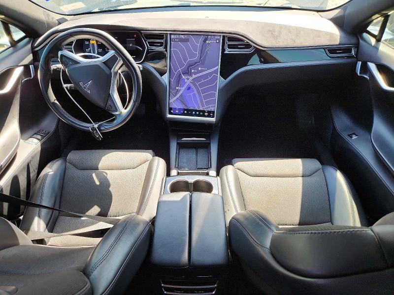 2017 Tesla Model s VIN 5YJSA1E23HF195773 COPART salvage auction — FRONT END, TX - CERTIFICATE OF TITLE, sold $200 on 2026-07-30 (photo 8)