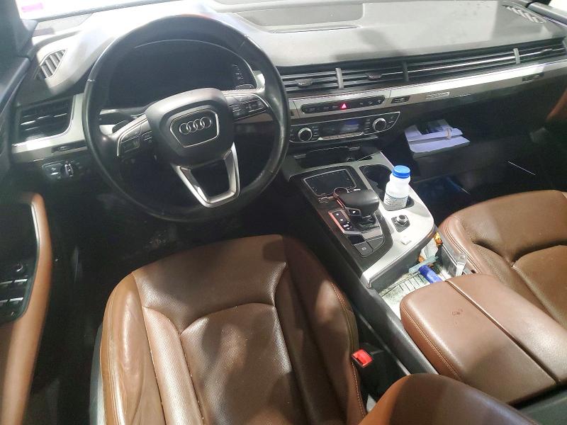 2017 Audi Q7 VIN WA1WAAF77HD024215 COPART salvage auction — VANDALISM, Ns - Salvage Title, sold $350 on 2026-07-30 (photo 8)