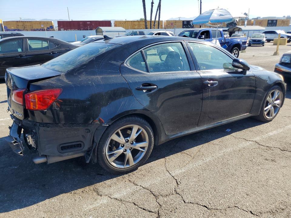 2009 Lexus Is VIN JTHBK262695089658 COPART salvage auction — REAR END, Ca - Salvage Certificate, sold $450 on 2026-07-02 (photo 3)