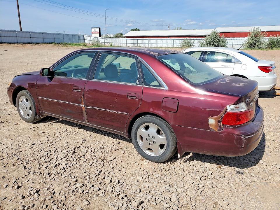 2003 Toyt Avalon VIN 4T1BF28B73U338013 COPART salvage auction — MECHANICAL, SD - CERTIFICATE OF TITLE, sold $150 on 2026-07-28 (photo 2)