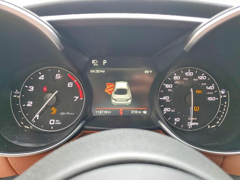 2019 Alfa romeo Giulia VIN ZARFANBN1K7611572 COPART salvage auction — SIDE, ST, sold $2,300 on 2026-08-13 (photo 9)