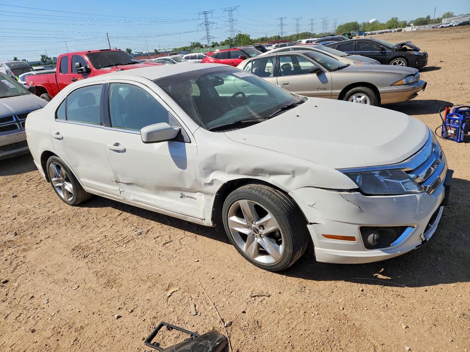 2012 Ford Fusion VIN 3FADP0L35CR440910 COPART salvage auction — SIDE, Il - Salvage Certificate, sold $300 on 2026-07-02 (photo 4)
