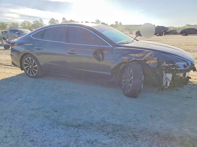 2022 Hyundai Sonata VIN KMHL34J25NA195652 COPART salvage auction — FRONT END, Ga - Certificate Of Title (P), sold $4,150 on 2026-07-15 (photo 4)