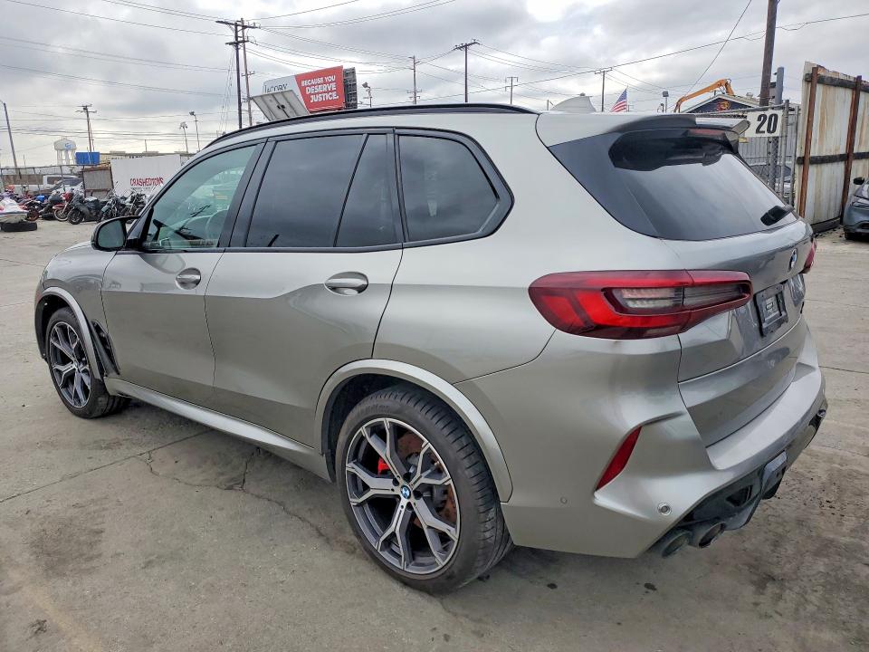 2022 BMW X5 VIN 5YMJU0C06N9L57309 COPART salvage auction — FRONT END, Ny - Mv-907A Salvage Certificate, sold $25,500 on 2026-07-21 (photo 2)