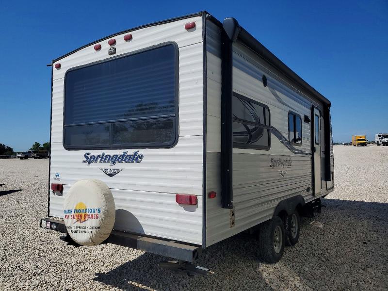 2020 Keystone rv Springdale VIN 4YDT2012XLG100364 COPART salvage auction — HAIL, CA - SALVAGE CERTIFICATE, sold $850 on 2026-07-09 (photo 4)