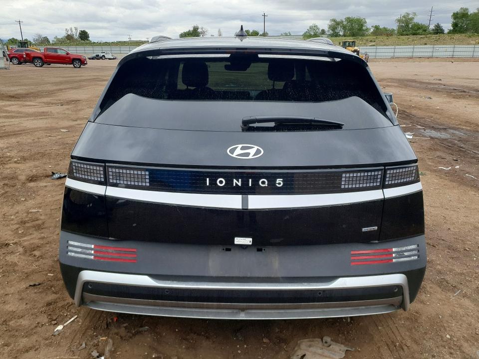 2025 Hyundai Ioniq VIN 7YAKNDDC0SY040890 COPART salvage auction — FRONT END, Co - Salvage Title, sold $13,900 on 2026-07-22 (photo 6)