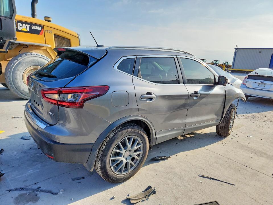 2020 Nissan Rogue VIN JN1BJ1CV4LW264152 COPART salvage auction — FRONT END, Tx - Salvage Vehicle Title, sold $150 on 2026-07-28 (photo 3)