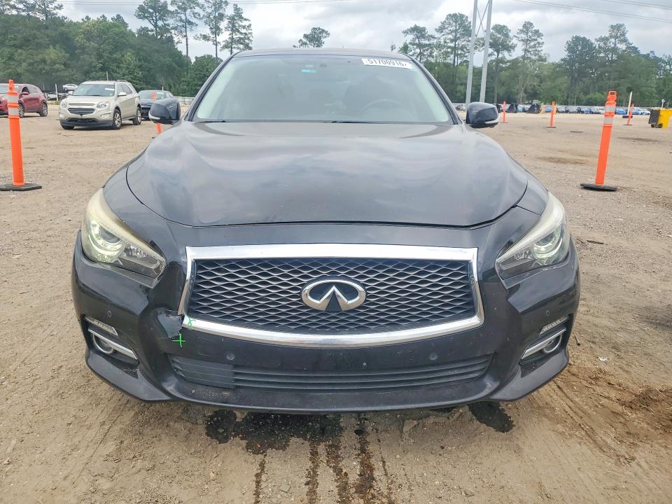 2017 Infiniti Q50 3.0t p VIN JN1EV7AP9HM736986 COPART salvage auction — ALL OVER, Ca - Salvage Certificate, sold $3,850 on 2026-07-21 (photo 5)