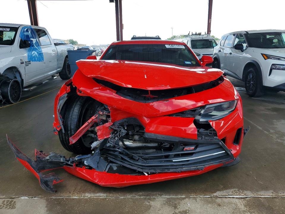 2018 Chevrolet Camaro VIN 1G1FB1RS3J0121369 COPART salvage auction — FRONT END, TX - CERTIFICATE OF TITLE, sold $1,200 on 2026-07-02 (photo 5)