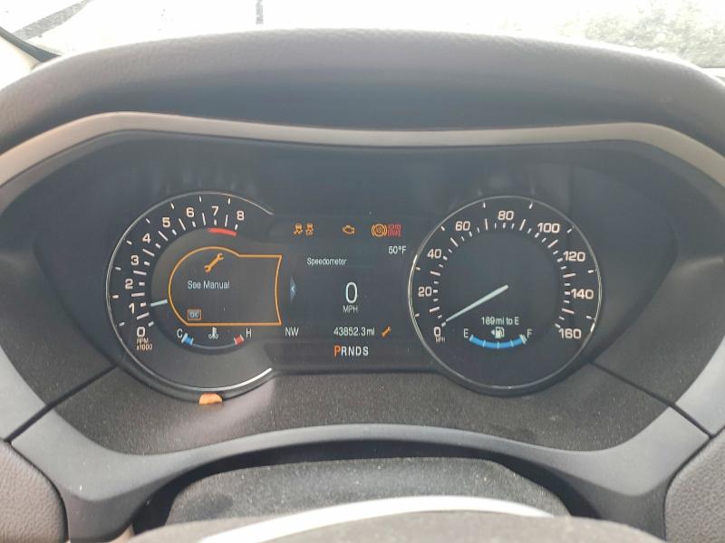 2017 Lincoln Mkz VIN 3LN6L5D99HR654249 COPART salvage auction — FRONT END, Mn - Cert Of Title-Salvage, sold $900 on 2026-07-09 (photo 9)