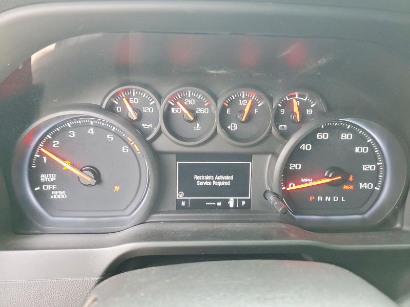 2023 Chevrolet Silverado VIN 3GCPABEK7PG115704 COPART salvage auction — FRONT END, Tx - Salvage Vehicle Title, sold $9,600 on 2026-07-03 (photo 9)