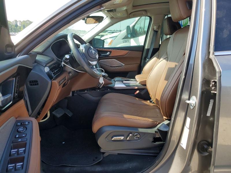 2024 Acura Mdx VIN 5J8YE1H45RL012255 COPART salvage auction — FRONT END, Tx - Salvage Vehicle Title, sold $10,100 on 2026-07-24 (photo 7)