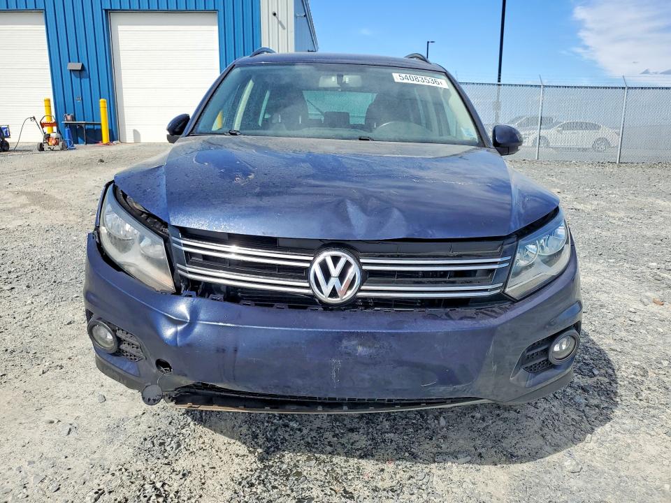 2015 Volkswagen Tiguan VIN WVGJV7AX2FW113413 COPART salvage auction — FRONT END, Ns - Cert Of Reg - Non-Repairable, sold $700 on 2026-08-06 (photo 5)