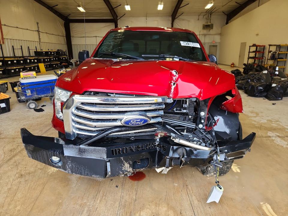 2016 Ford F150 VIN 1FTEW1EF9GFA95608 COPART salvage auction — FRONT END, Tx - Certificate Of Title, sold $5,300 on 2026-07-02 (photo 5)