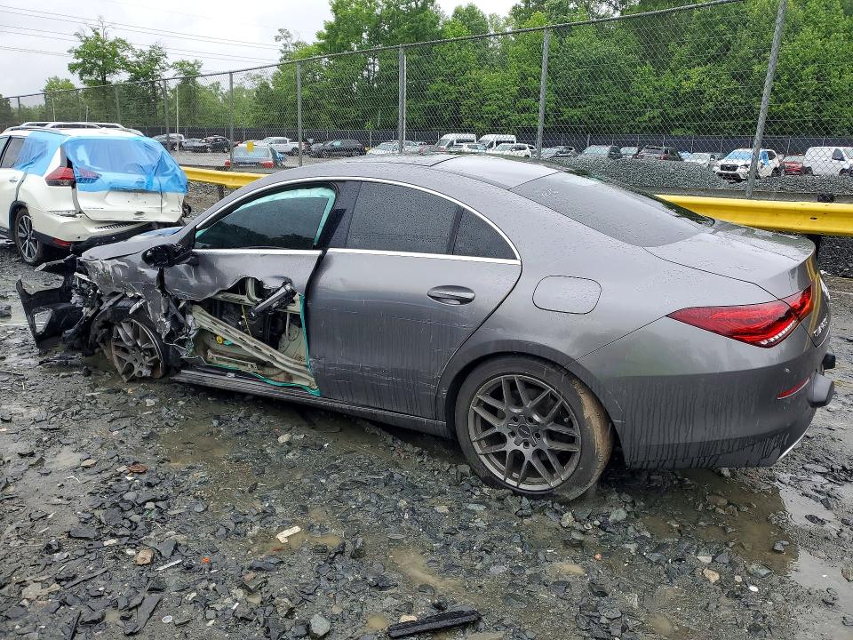 2020 Mercedes-benz Cla-class VIN WDD5J4HB9LN064518 COPART salvage auction — FRONT END, VA - CERTIFICATE OF TITLE, sold $3,800 on 2026-07-02 (photo 2)