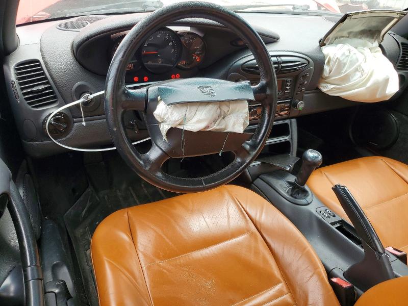 1997 Porsche Boxster VIN WP0CA2987VS620161 COPART salvage auction — FRONT END, Ga - Cert Of Title-Salvage, sold $1,950 on 2026-07-02 (photo 8)