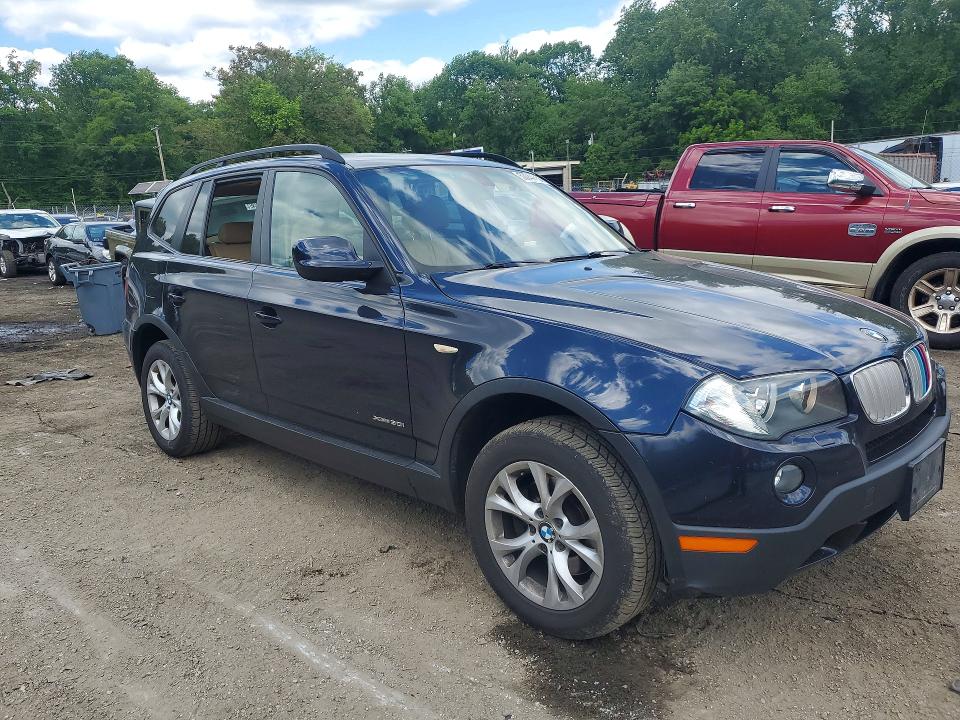 2010 BMW X3 VIN WBXPC9C43AWJ39663 COPART salvage auction — REAR END, Md - Cert Of Salvage > 75% Damage, sold $825 on 2026-07-14 (photo 4)