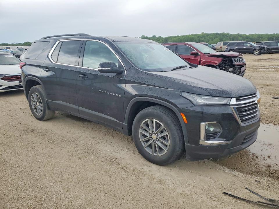 2022 Chevrolet Traverse VIN 1GNERGKW7NJ163808 COPART salvage auction — HAIL, Ks - Cert Of Title-Salvage, sold $12,700 on 2026-07-02 (photo 4)