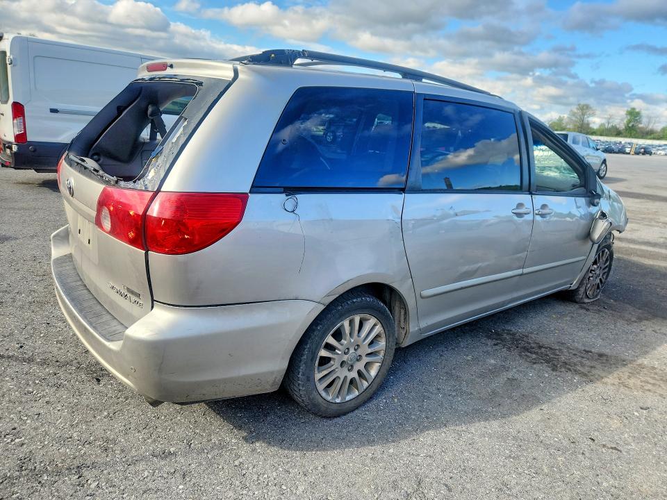 2010 Toyota Sienna VIN 5TDYK4CC6AS341623 COPART salvage auction — ROLLOVER, SC, sold $650 on 2026-07-14 (photo 3)