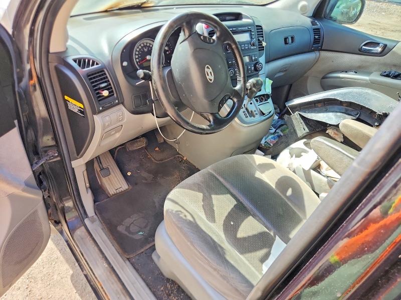 2008 Hyundai Entourage VIN KNDMC233386047655 COPART salvage auction — Burn Engine, VT - CERT OF TITLE-SALVAGE VEHICLE, sold $175 on 2026-07-27 (photo 8)