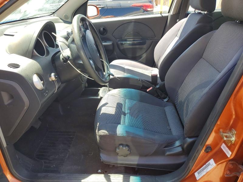 2006 Chevrolet Aveo VIN KL1TG66636B523136 COPART salvage auction — ROOF, Nv - Salvage Title, sold $475 on 2026-07-27 (photo 7)