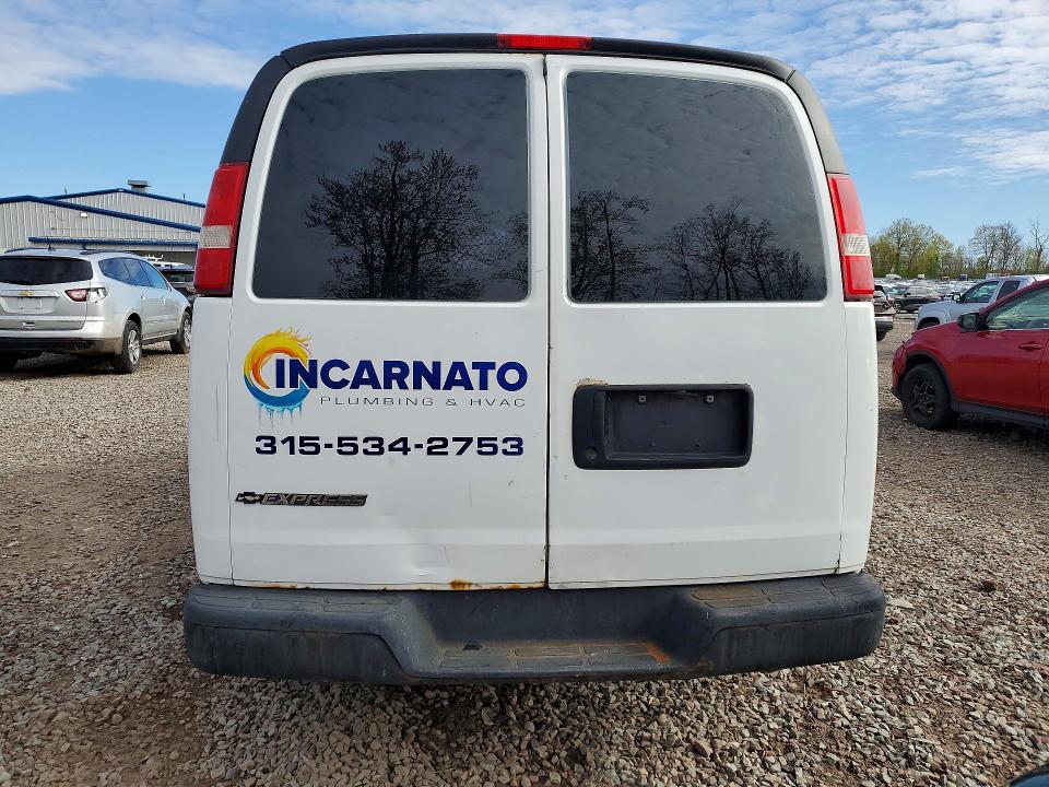 2015 Chev Express VIN 1GCZGTCG0F1207715 COPART salvage auction — MECHANICAL, NY - CERTIFICATE OF TITLE, sold $975 on 2026-08-17 (photo 6)