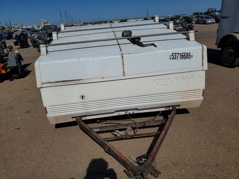1992 Coleman Pioneer VIN 4CP666D15N7211211 COPART salvage auction — SIDE, AZ - CERT OF TITLE - SALVAGE, sold $150 on 2026-07-23 (photo 9)