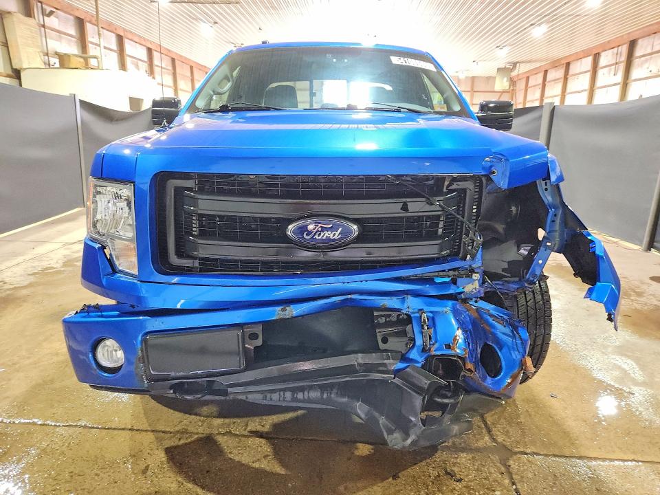 2013 Ford F150 VIN 1FTFX1EF6DKD28302 COPART salvage auction — FRONT END, Wv - Certificate Of Title, sold $800 on 2026-07-02 (photo 5)