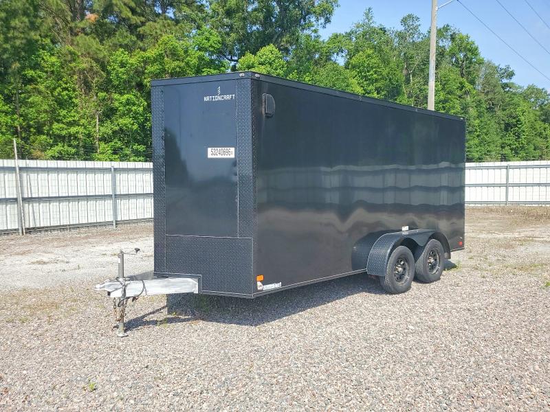 2025 Nationcraft 7x16ta2 VIN 7PVBE162XSD016716 COPART salvage auction — MINOR DENT/SCRATCHES, TN - CERTIFICATE OF TITLE (P), sold $5,000 on 2026-07-30 (photo 2)