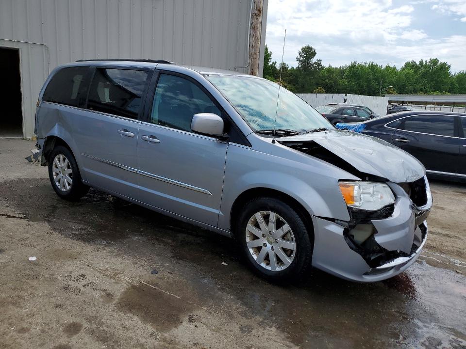 2013 Chrysler Minivan VIN 2C4RC1BG5DR689964 COPART salvage auction — FRONT END, Tn - Salvage Certificate, sold $350 on 2026-07-02 (photo 4)