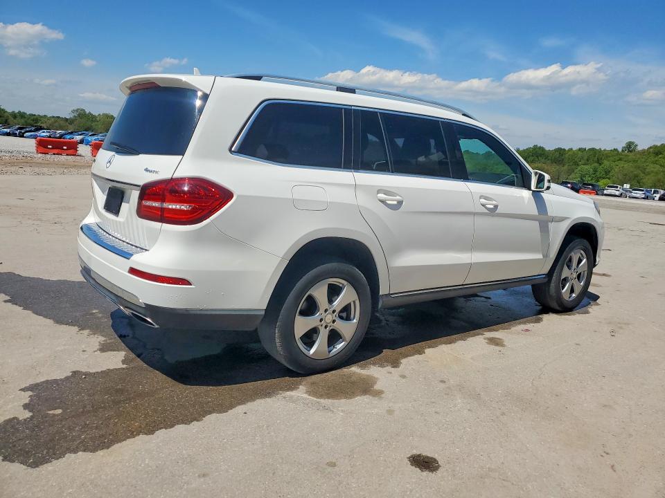2017 Mercedes-benz Gls-class VIN 4JGDF6EE7HA845758 COPART salvage auction — MINOR DENT/SCRATCHES, Wv - Certificate Of Title (P), sold $10,500 on 2026-07-14 (photo 3)