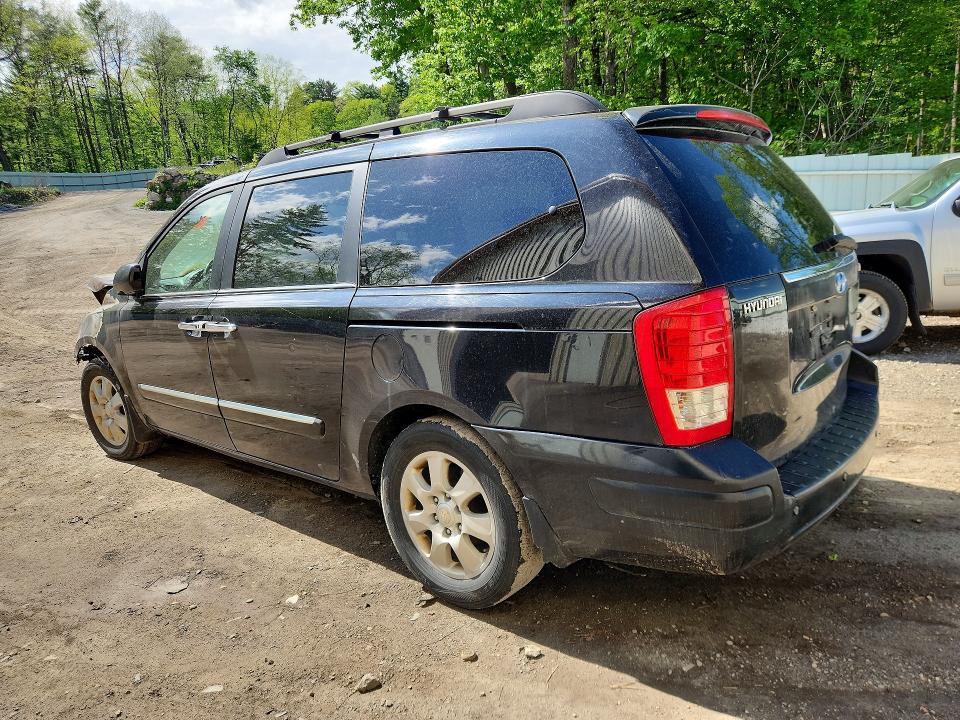 2008 Hyundai Entourage VIN KNDMC233386047655 COPART salvage auction — Burn Engine, VT - CERT OF TITLE-SALVAGE VEHICLE, sold $175 on 2026-07-27 (photo 2)