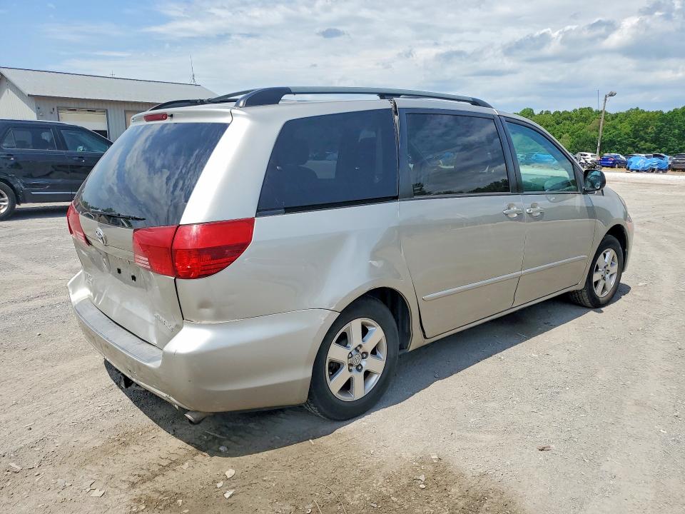 2005 Toyt Sienna VIN 5TDZA23C55S293713 COPART salvage auction — REAR END, PA - CERTIFICATE OF SALVAGE, sold $175 on 2026-07-30 (photo 3)