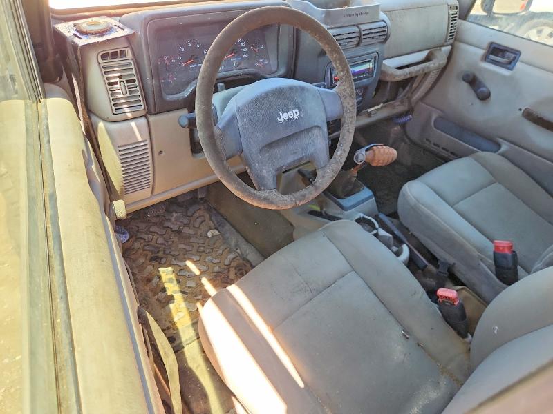 2006 Jeep Wrangler / VIN 1J4FA29196P716727 COPART salvage auction — NORMAL WEAR, Tx - Certificate Of Title (P), sold $2,600 on 2026-07-09 (photo 8)