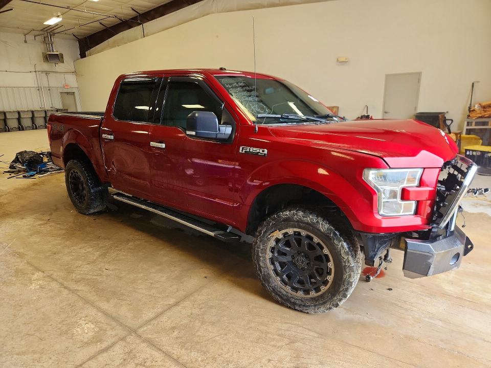 2016 Ford F150 VIN 1FTEW1EF9GFA95608 COPART salvage auction — FRONT END, Tx - Certificate Of Title, sold $5,300 on 2026-07-02 (photo 4)