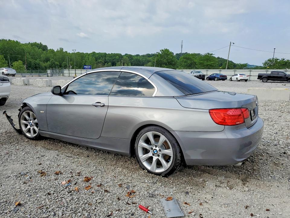 2011 BMW 3 series VIN WBADW7C56BE443689 COPART salvage auction — FRONT END, Tn - Salvage Certificate, sold $750 on 2026-08-03 (photo 2)