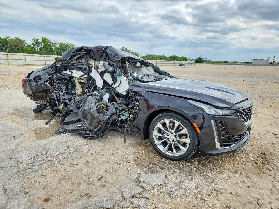 2023 Cadillac Ct5 VIN 1G6DN5RK0P0133410 COPART salvage auction — SIDE, Tx - Certificate Of Title, sold $3,700 on 2026-07-02 (photo 4)