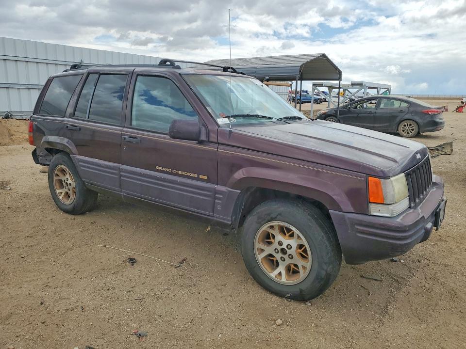 1996 Jep Cherokee VIN 1J4GZ78S7TC291287 COPART salvage auction — REAR END, AQ, sold $200 on 2026-08-17 (photo 4)