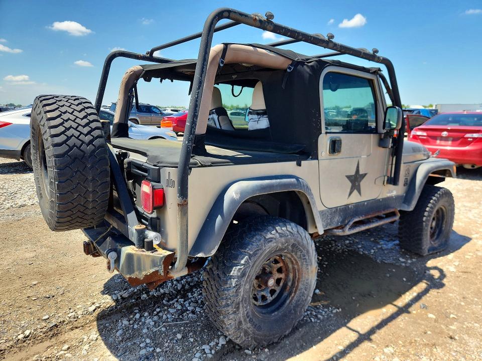 2006 Jeep Wrangler / VIN 1J4FA29196P716727 COPART salvage auction — NORMAL WEAR, Tx - Certificate Of Title (P), sold $2,600 on 2026-07-09 (photo 3)
