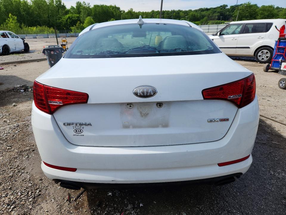 2013 Kia Optima VIN 5XXGN4A7XDG234024 COPART salvage auction — FRONT END, In - Certificate Of Title, sold $800 on 2026-07-09 (photo 6)